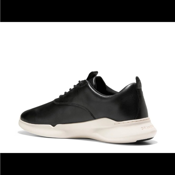 Cole Haan Grand Crosscourt Runox Sneaker Black Leather Size 8.5 - Picture 5 of 9